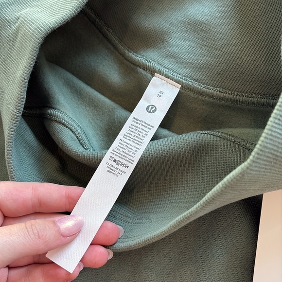 NWT Lululemon Scuba High-Rise Mini Skirt Grey Eucalyptus Size XS - Picture 6 of 10